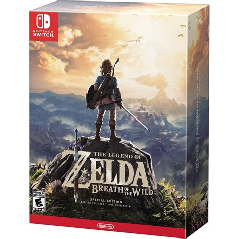 zelda breath of the wild special edition nintendo switch|breath of the wild manual.